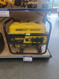 Champion 4550W Portable Gas Generator
