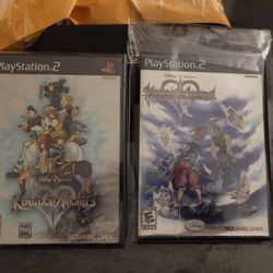 PS2 KINGDOM HEARTS 1 AND 2 CIB 