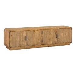 Monterey Media Cabinet Rustic Blonde By Moe's Collection