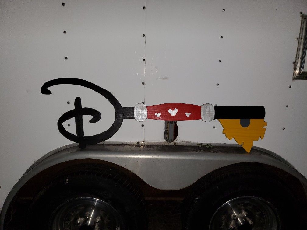 Disney handmade mickey key