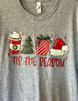 NEW Ladies Christmas Holiday T-Shirt
