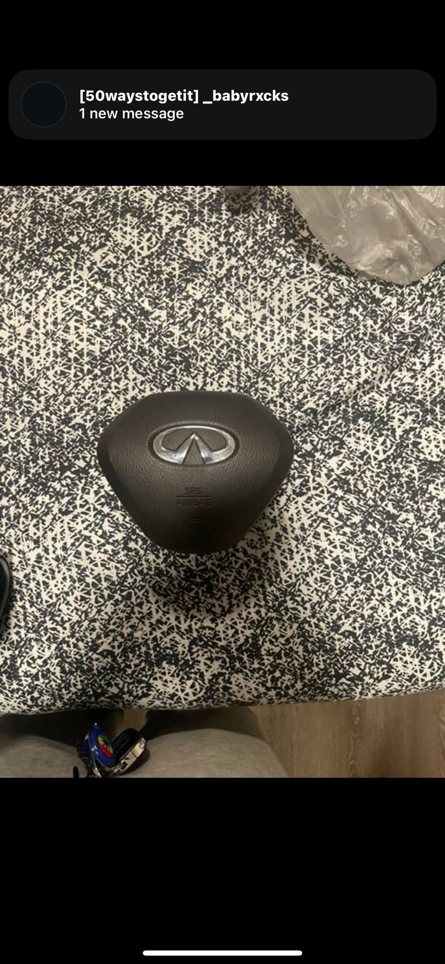 Q50/Q60 Infiniti Airbag