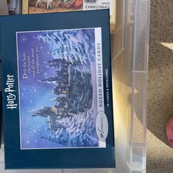 $10 Harry Potter Holiday 18 Cards/envelopes 