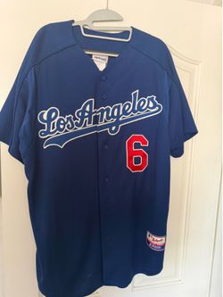 Authentic Majestic LA dodger Garvey Jersey
