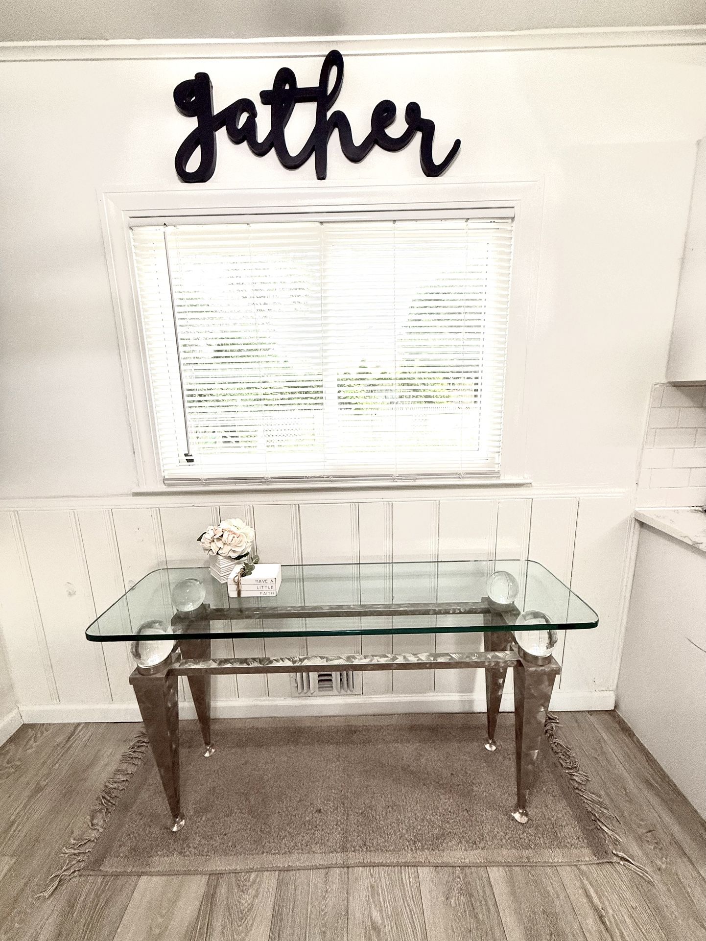 Gorgeous Glam Console Table 