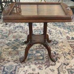 Side Table With Removable Tray