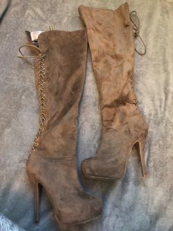 Knee high boots