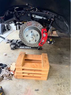 Front disc breaks with master cylinder