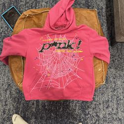 Pink Sp5der Hoodie