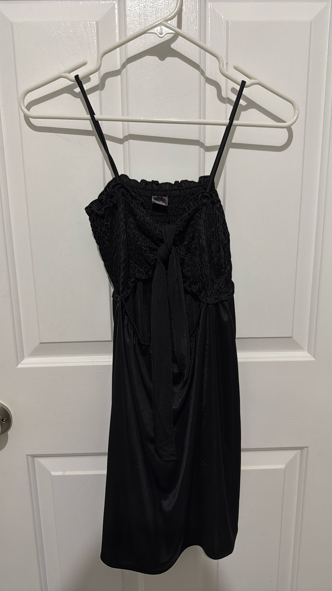 Black See Through Dress Size Médium