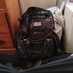 Camo Tactical Backpack 