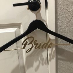 Wedding day hangers
