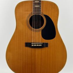 1974 Suzuki F-300 Vintage 70’s Dreadnought Acoustic Guitar Made In Japan