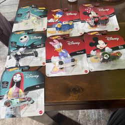 Disney Hot Wheels Full Collection 