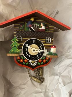 Hansel and Gretel in Germany clock