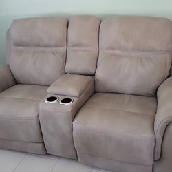 Microfiber Loveseat Recliner