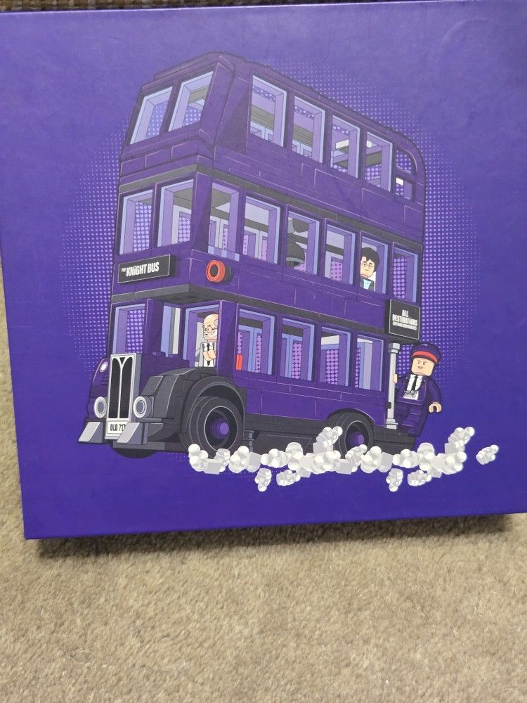 Harry Potter LEGO Knight Bus Diary Gift Box Set 