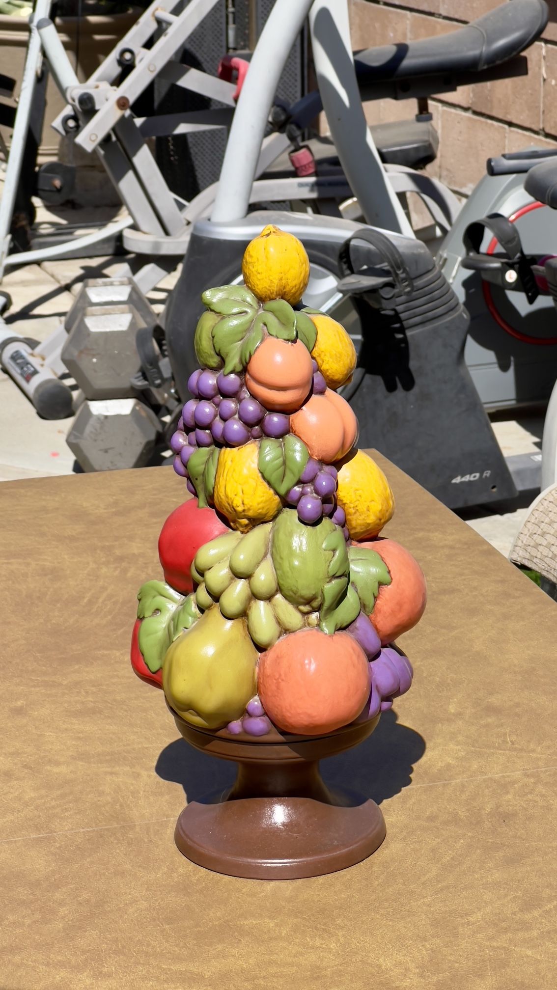 Colorful Fruit Sculpture