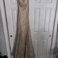 Elegant Sequin Prom Dress 