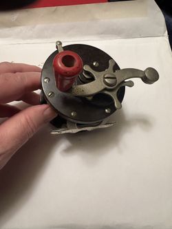 Penn Reel Bakelite Brown Red 