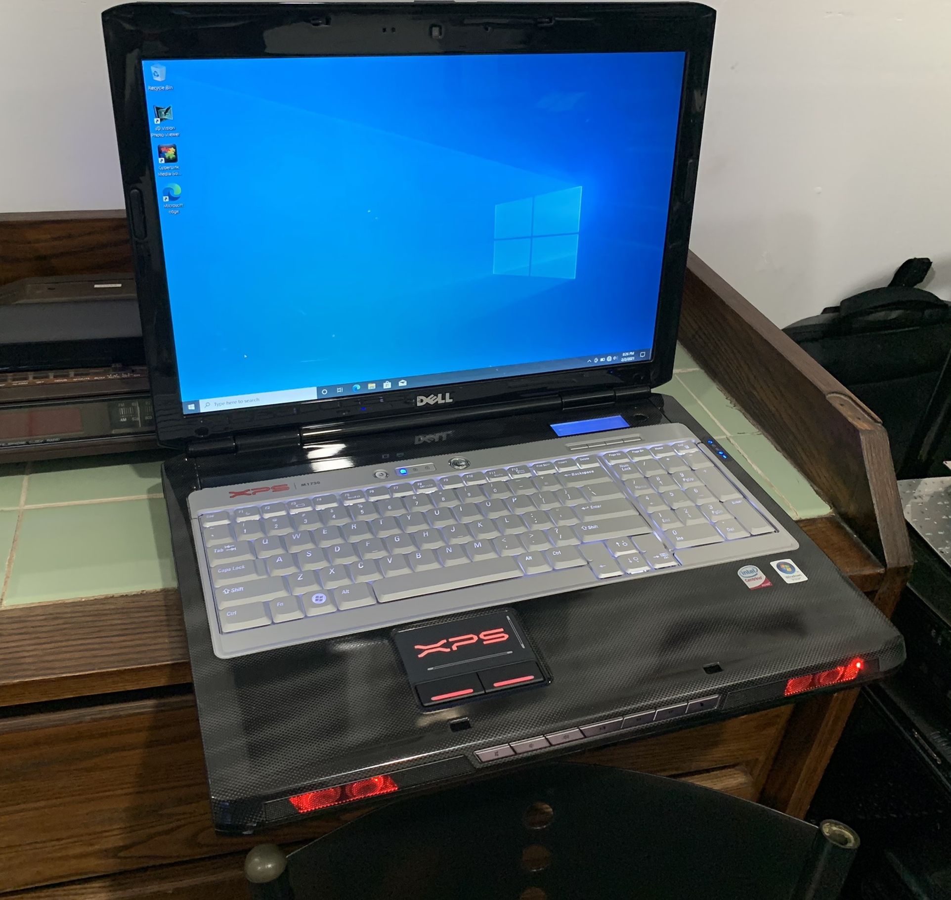 Vintage Dell XPS m1730 Gaming Laptop