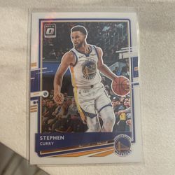 2020/21 Panini Optic Stephen Curry Base Card #17 Golden State Warriors MVP