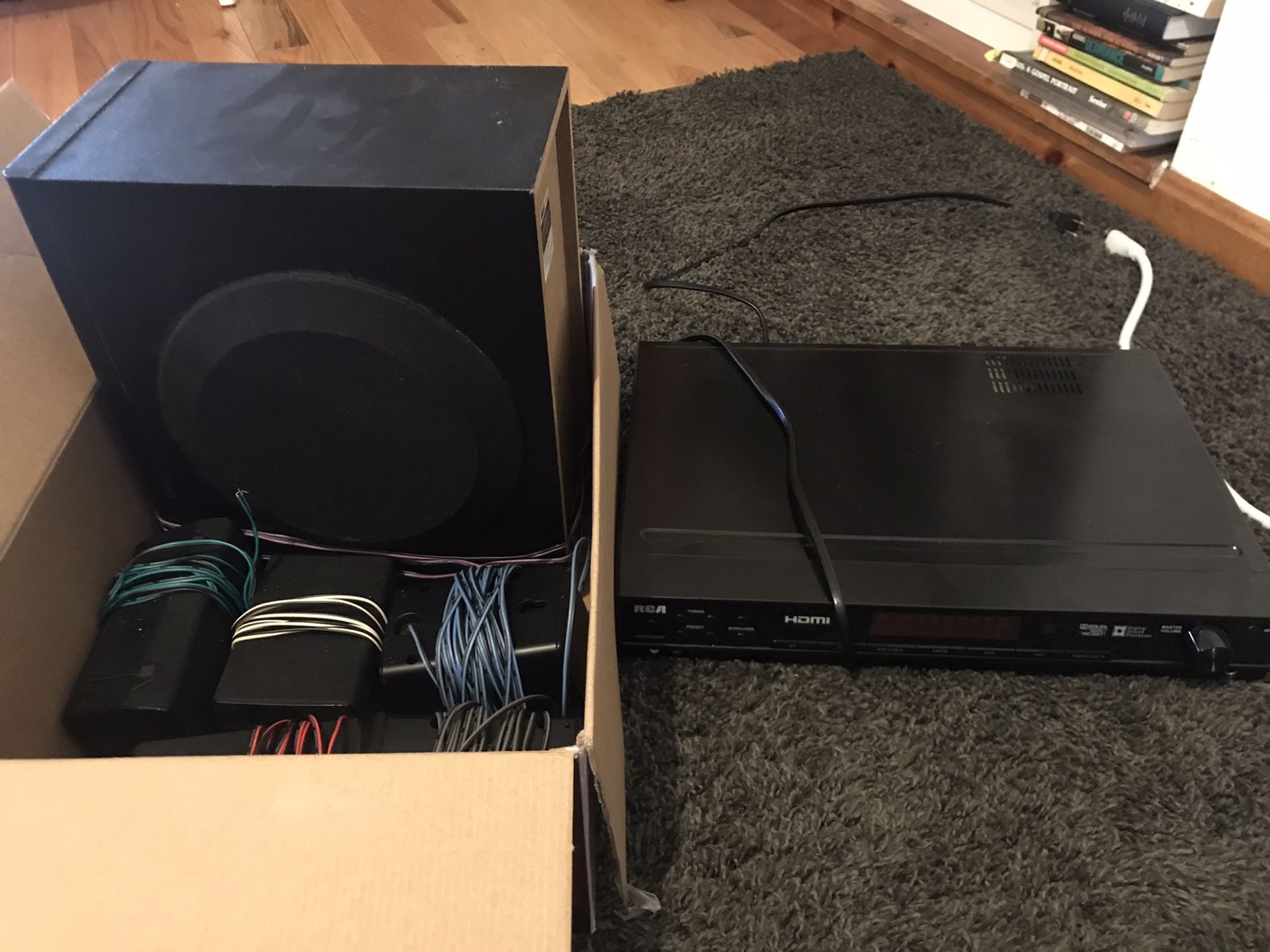 Free RCA Digital Sound Processor with Speakers