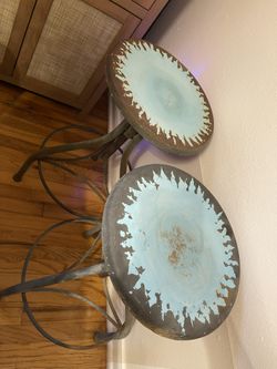 Distressed Barstools