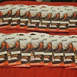 18 SPIDERMAN MAGIC BOOSTER PACKS