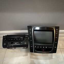 OEM Lexus GS 2008 Navigation Screen + Mark Levinson Head Unit