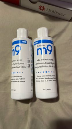 Ostomy odor eliminator drops