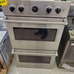 VIKING 30 INCH DOUBLE CONVECTION WALL OVEN