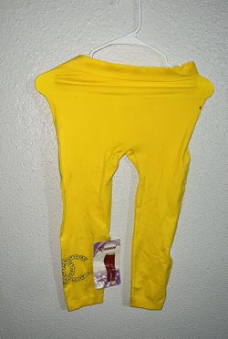 Girl Yellowing Leggings