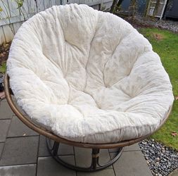 Papasan Chair and Cushion