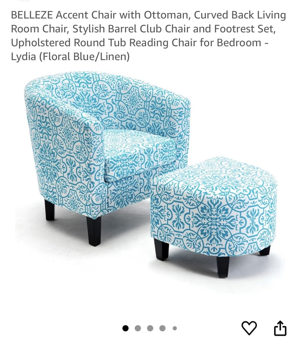 Chair And Ottoman