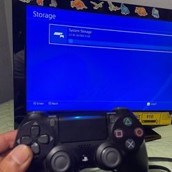 Ps4 Slim 1TB  Like New.        With 2  Games 