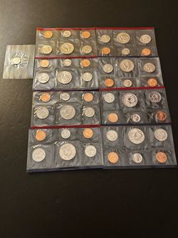 Coins – 1995/1996/1997/1998 – all 4  Mint Sets in original mint packaging