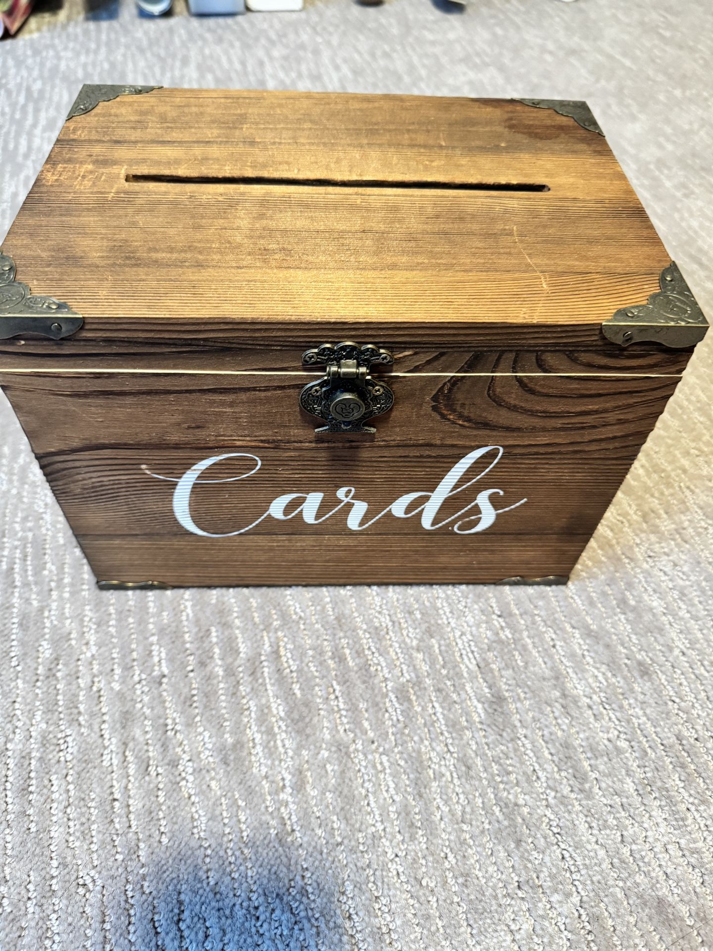 Wedding card box