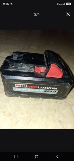 Milwaukee M18 RedLithium 8 amp XC8.0 Battery