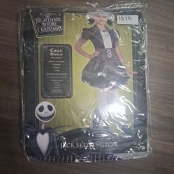 The Nightmare Before Christmas Jack Costume New