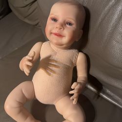Reborn Baby Reborn Style Realistic Baby Doll Vinyl Cloth Body