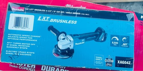 Makita 18V LXT Brushless Angle Grinder XAG04Z