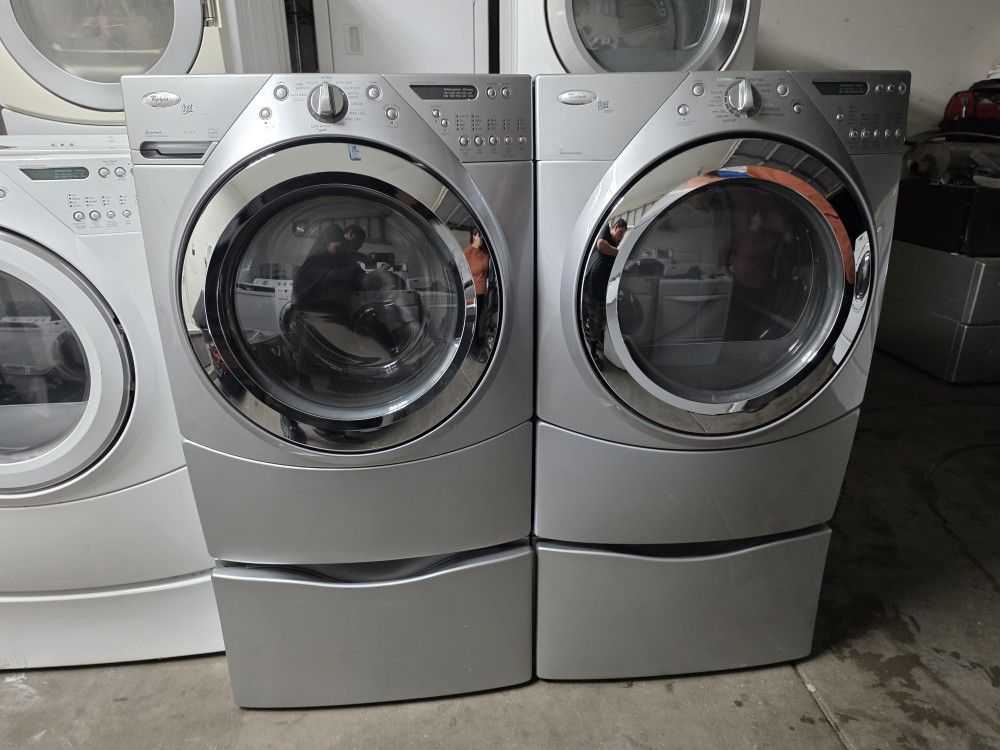 FRONT LOAD LARGE CAPACITY WASHER AND DRYER WORKING GREAT! DELIVERY AVAILABLE!