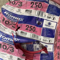 New Romex Wire 10/3