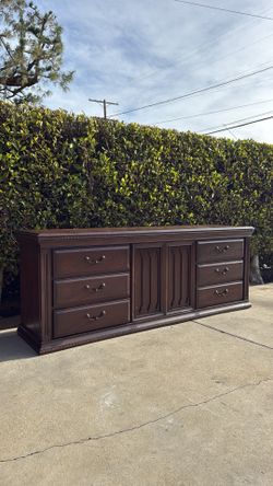 Mid Century modern Brutalist Dresser