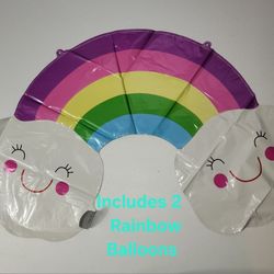Pink Birthday Helium Balloon Set