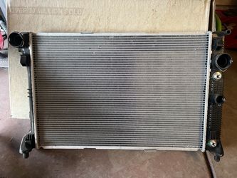Mercedes benz radiator