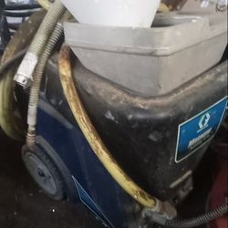 A Drywall Finisher Spray Machine Cones With Liquid 10 Bags Of Premix Plaster/mud Funnels.air Hose And Sprayer