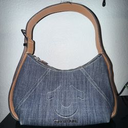 True Religion Denim Shoulder Bag
