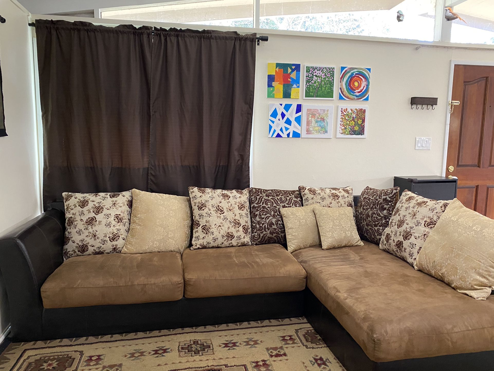 L- Shaped Sofa Set